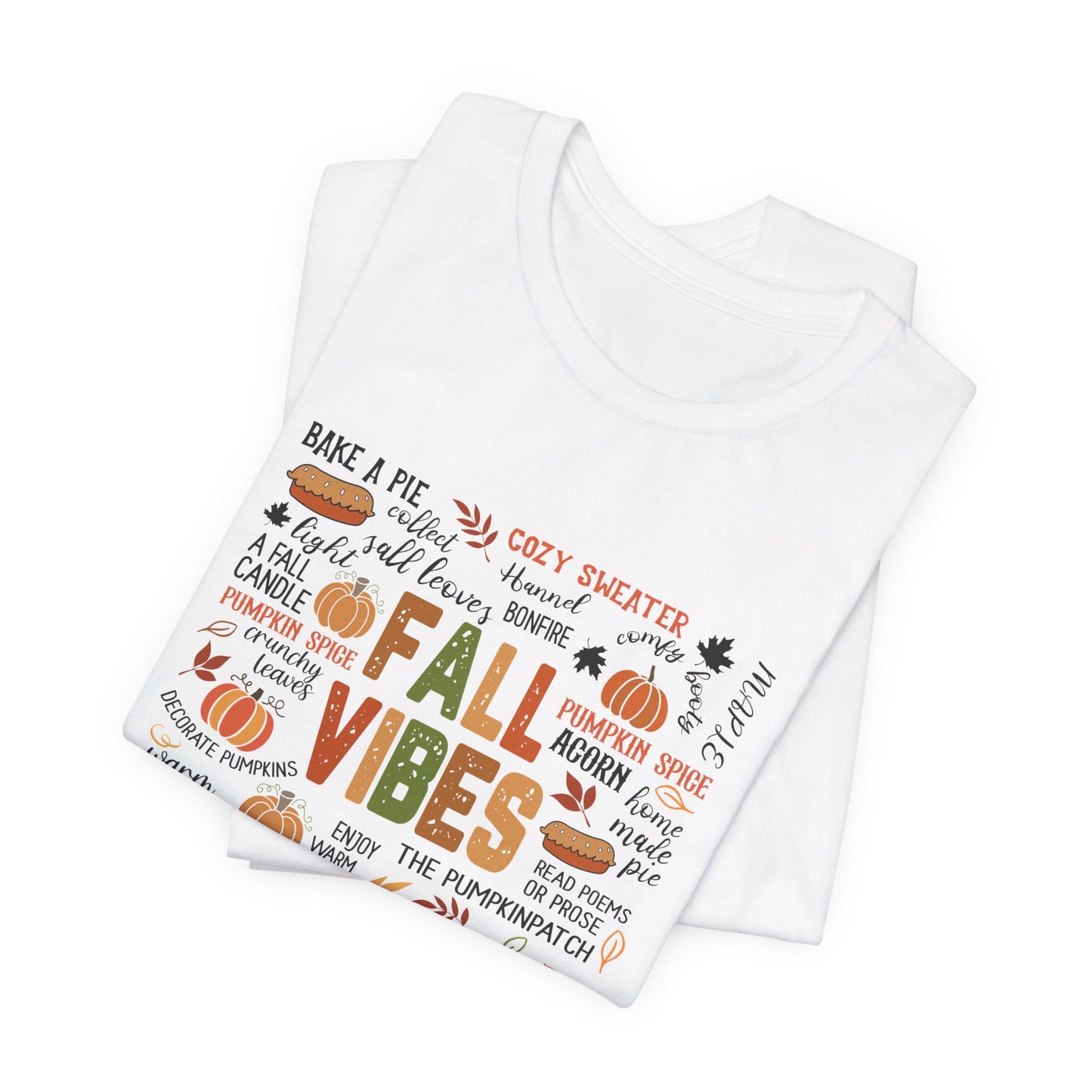 Fall Vibes Short Sleeve Tee