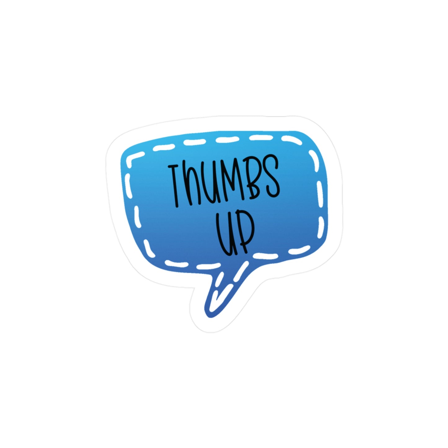 Thumbs Up Kiss-Cut Vinyl Decals