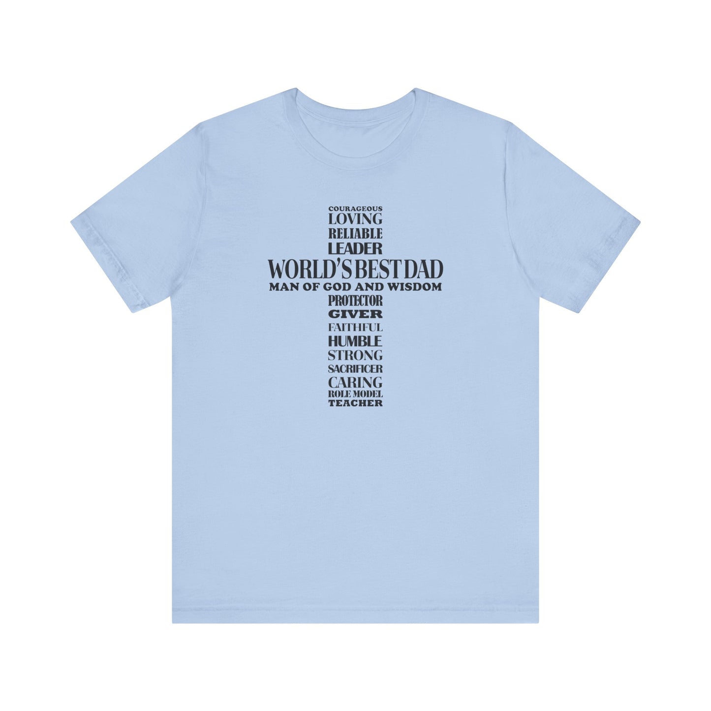 Worlds Best Dad Short Sleeve Tee