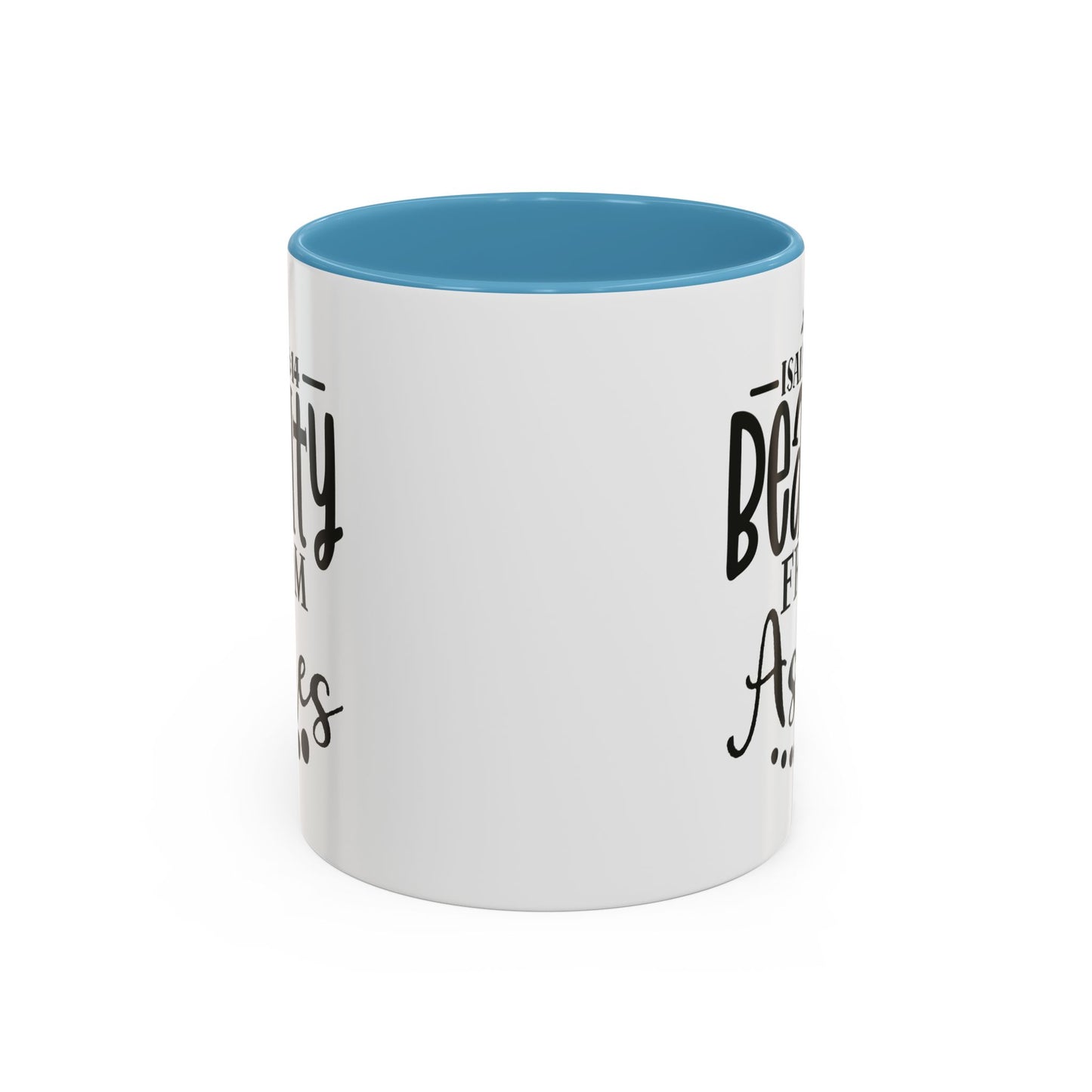 Beauty from Ashes Accent Coffee Mug