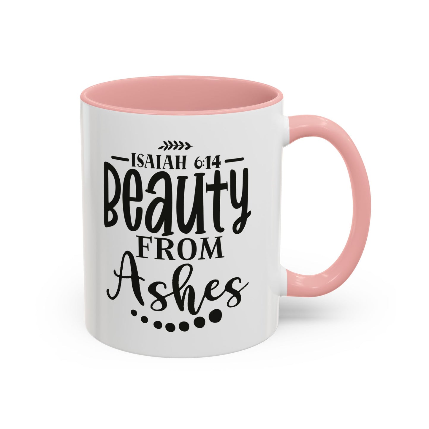 Beauty from Ashes Accent Coffee Mug