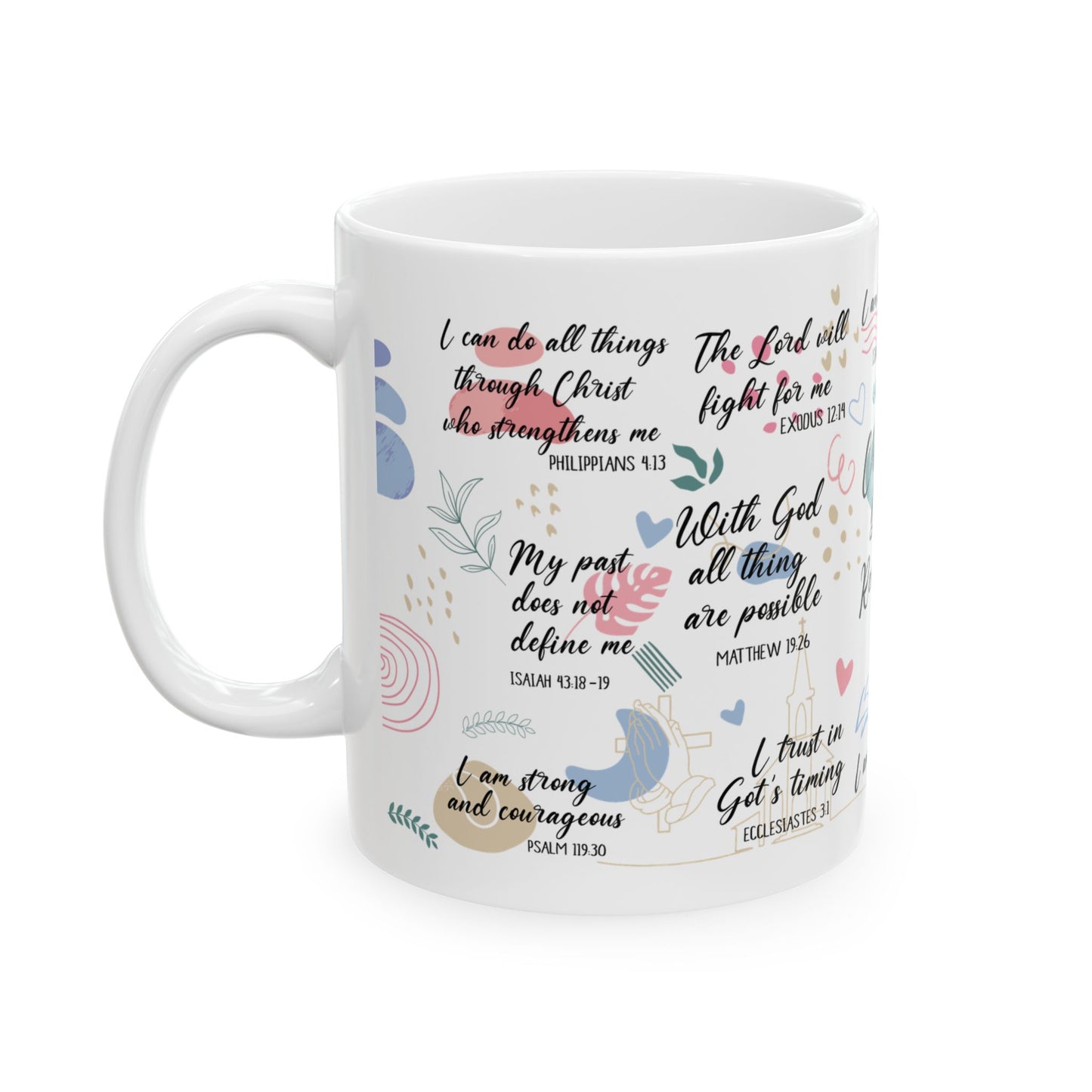 Christian Motivational Mug | Daily Reminders | Inspirational Gifts for Women | Faith-Based Coffee Cup, Encouragement Mug, Unique [...]