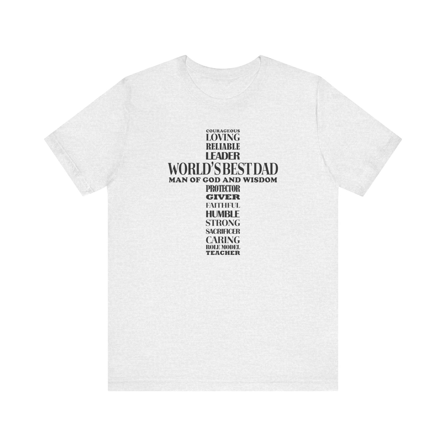 Worlds Best Dad Short Sleeve Tee