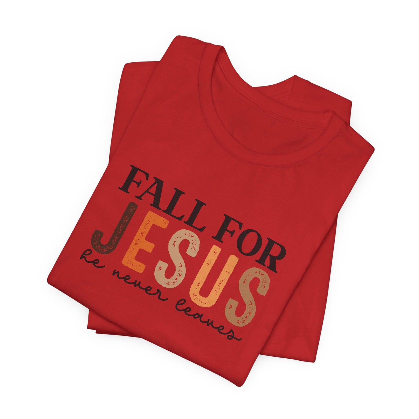 Fall for Jesus Short Sleeve Tee