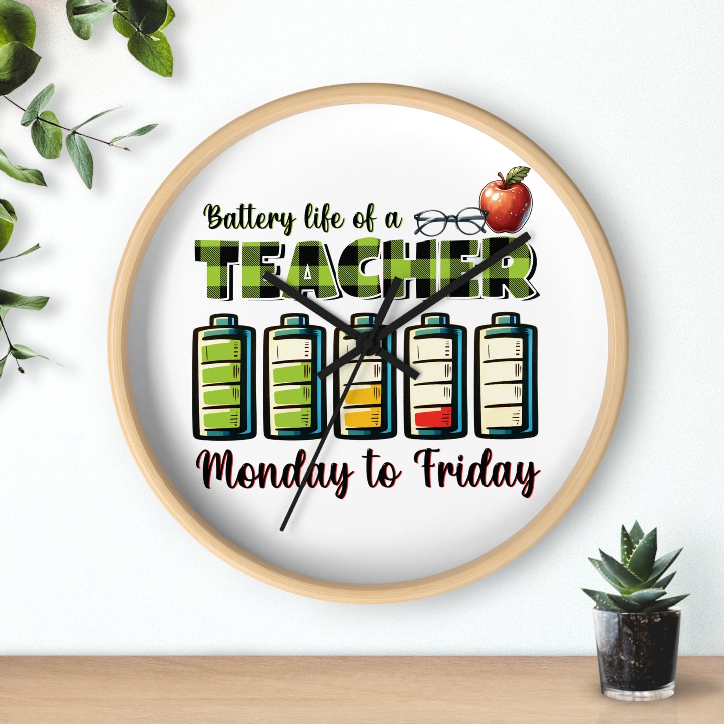 Teacher - Wall Clock