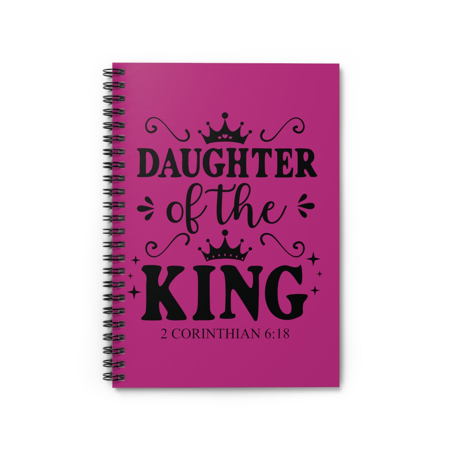 Daughter of the King Spiral Notebook - Ruled Line