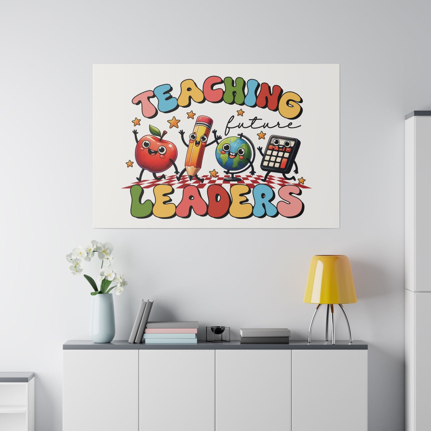 Teaching Leaders  Matte Canvas, Stretched, 0.75"