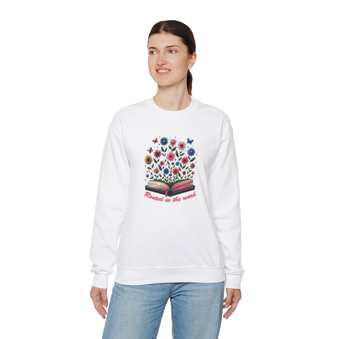 Rooted in the Word Unisex Heavy Blend™ Crewneck Sweatshirt