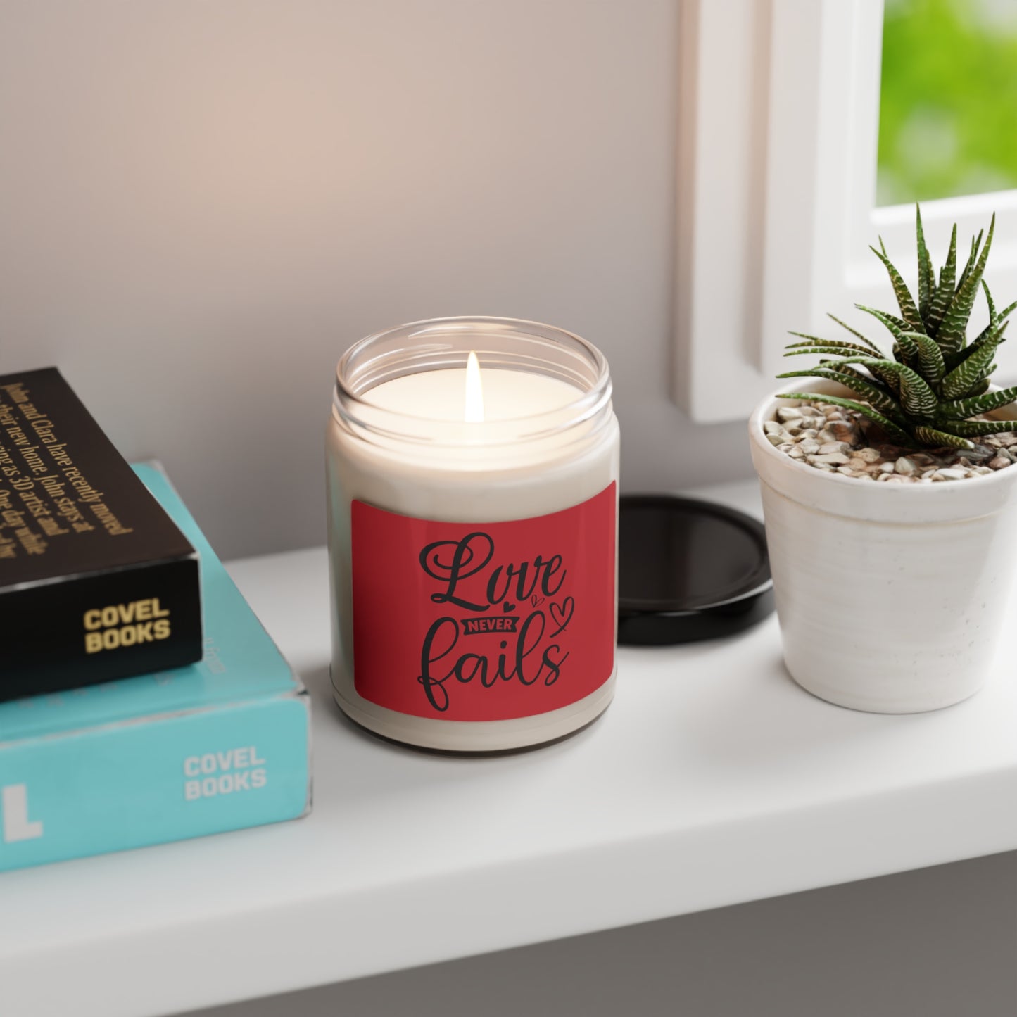 Love Never Fails Scented Soy Candle, 9oz