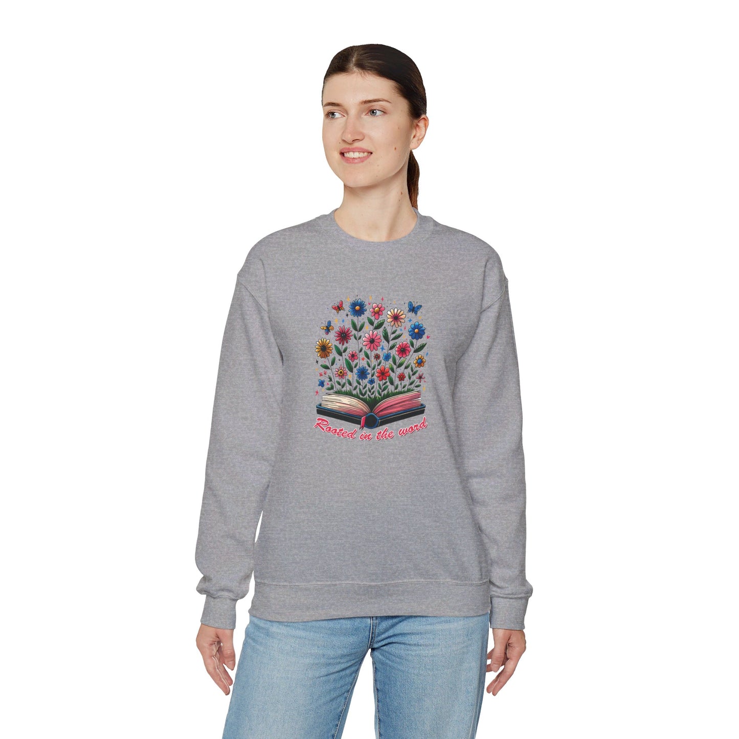 Rooted in the Word Unisex Heavy Blend™ Crewneck Sweatshirt