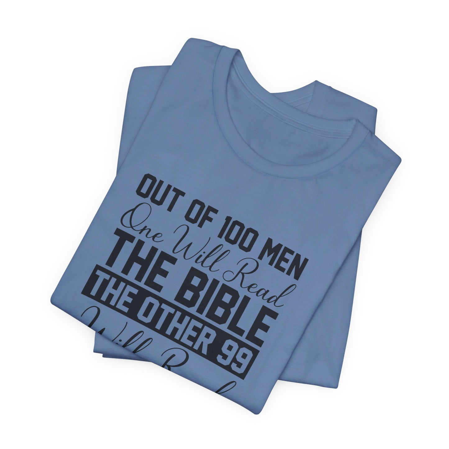 Out of 100 men Short Sleeve Tee