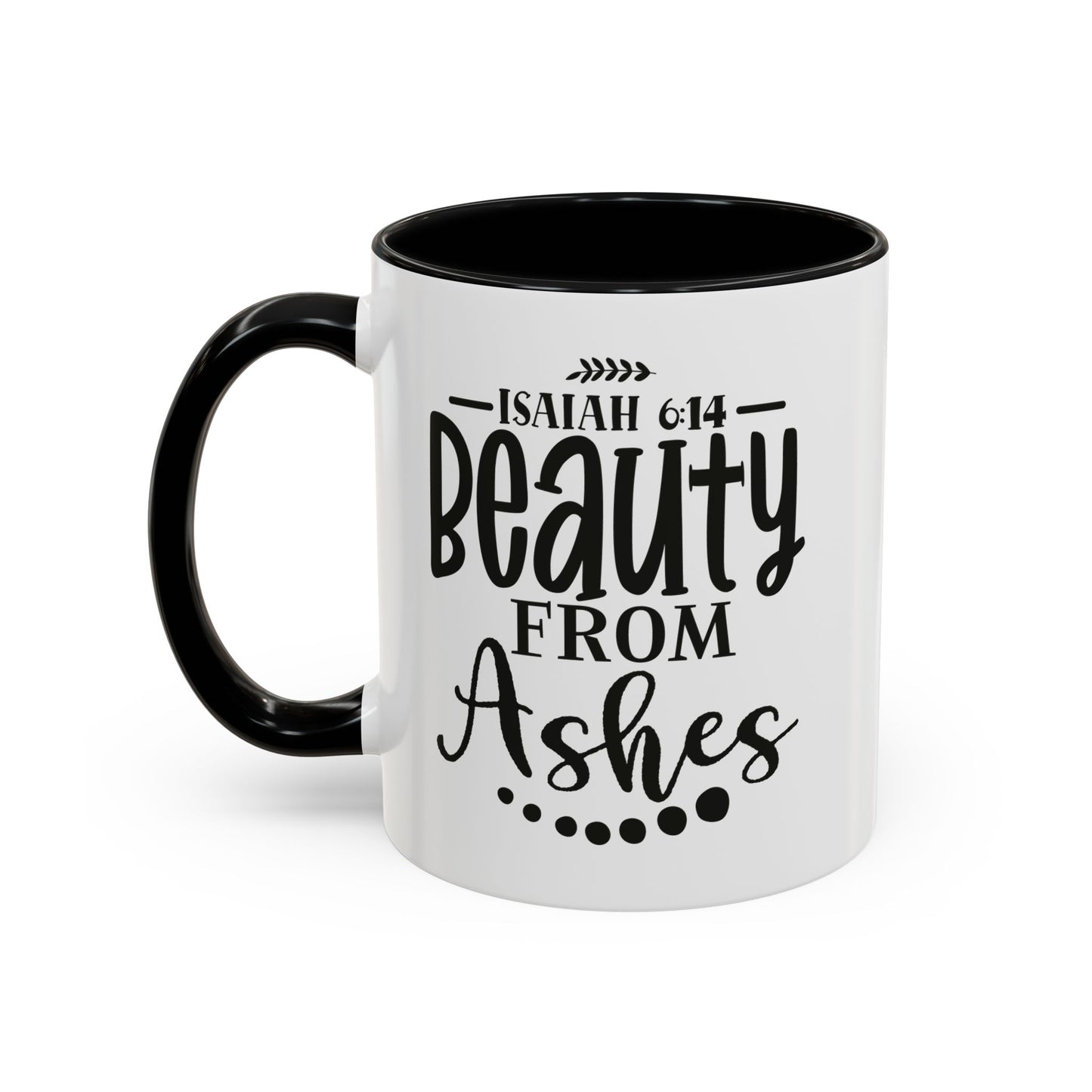 Beauty from Ashes Accent Coffee Mug