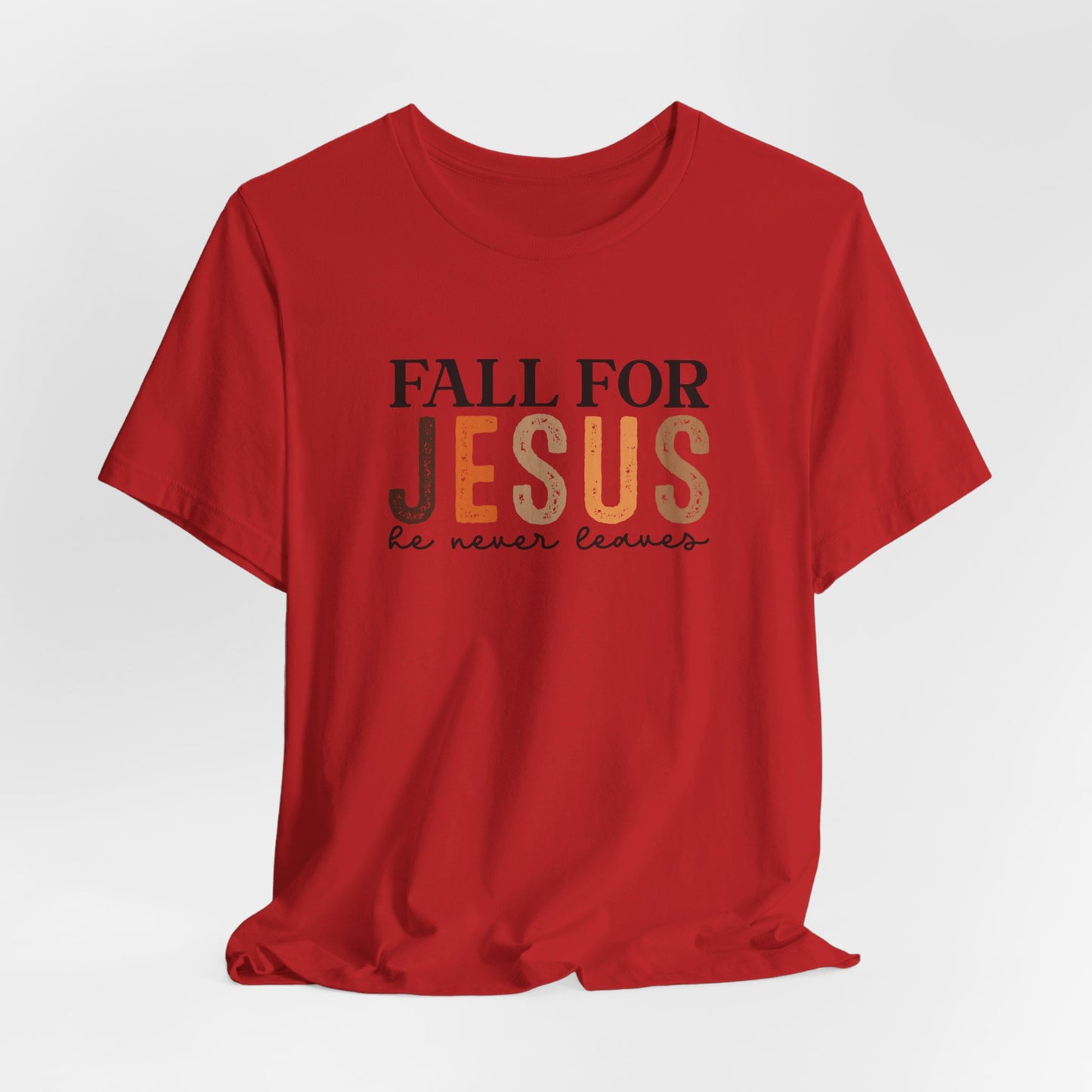 Fall for Jesus Short Sleeve Tee