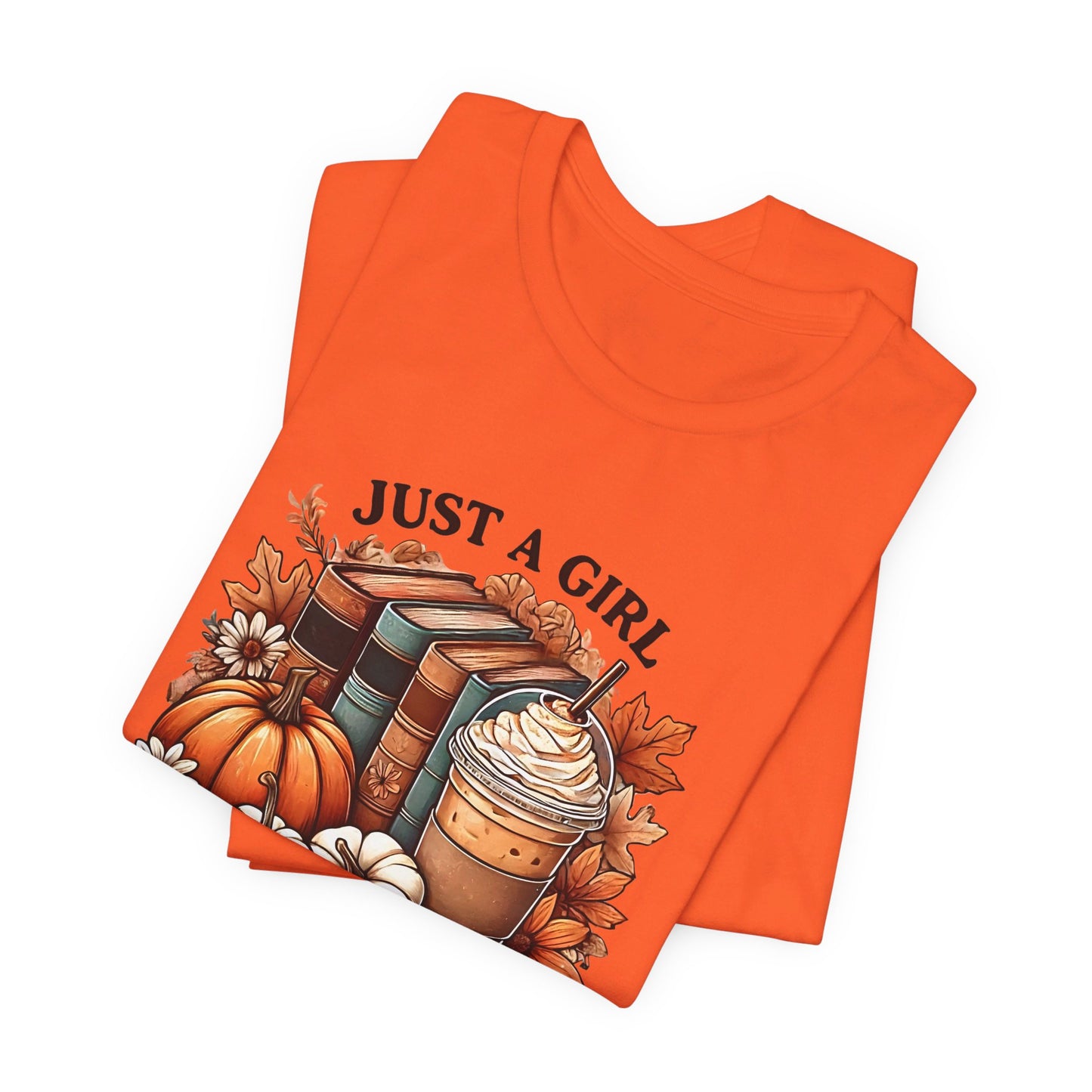 Just a Girl that Loves Fall Short Sleeve Tee