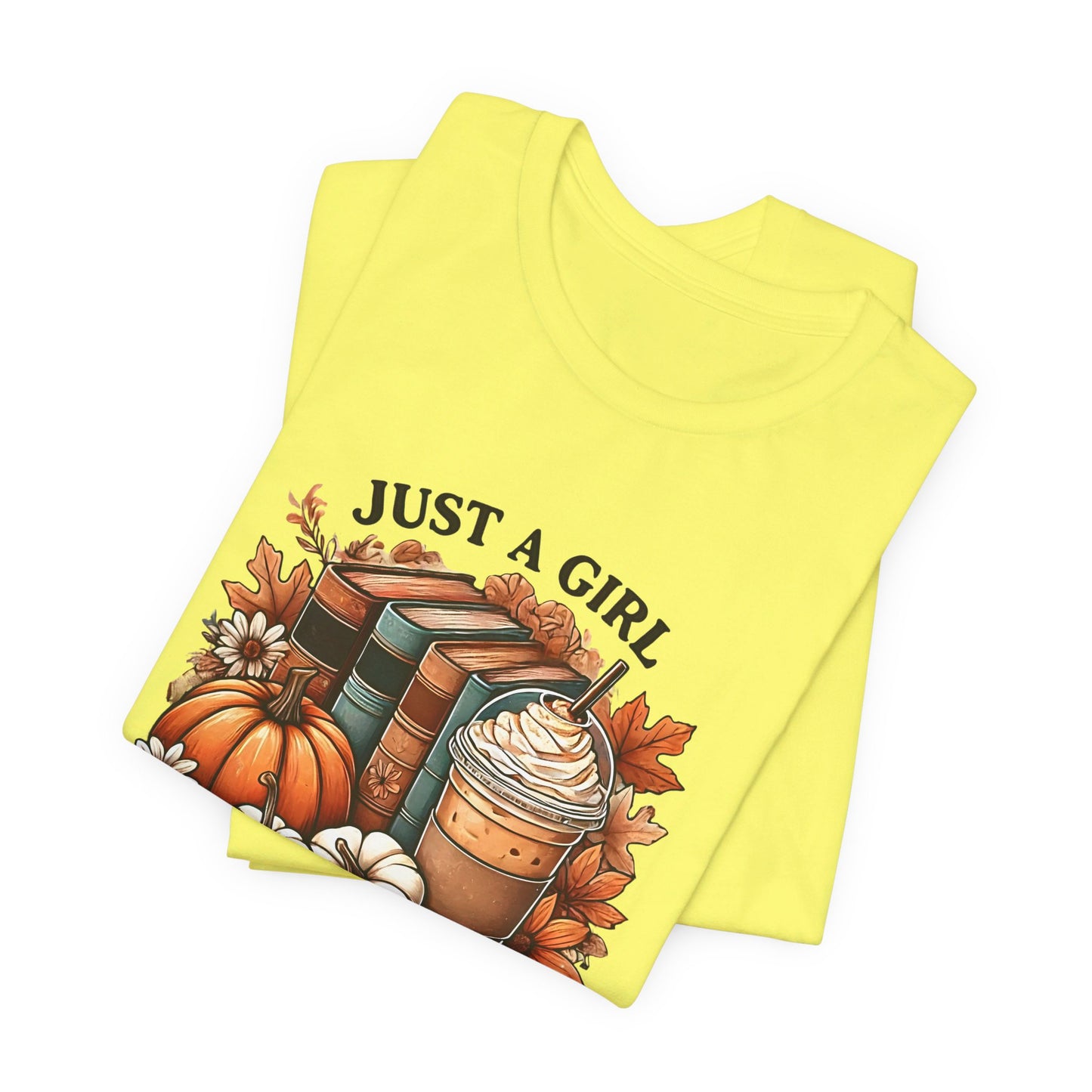 Just a Girl that Loves Fall Short Sleeve Tee