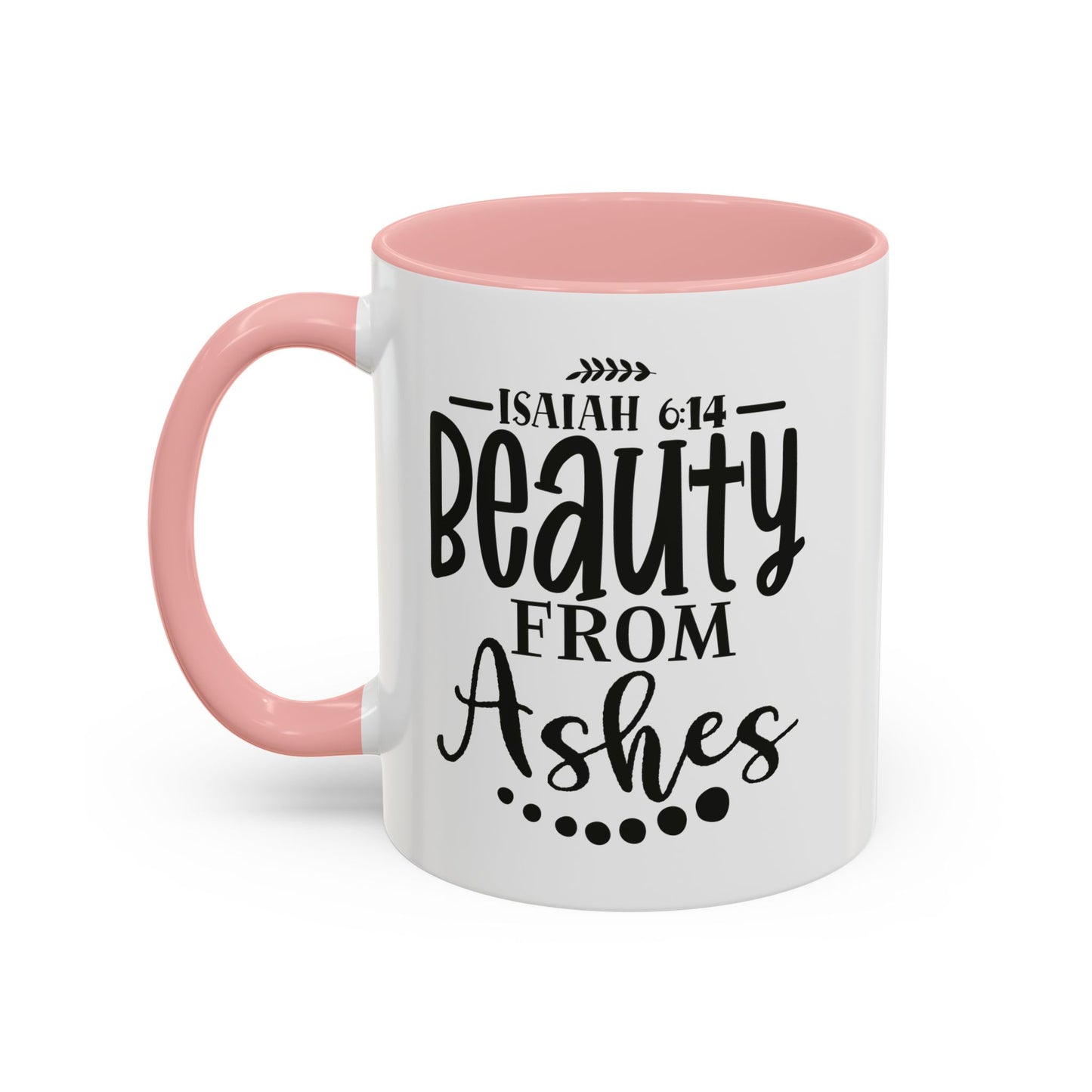 Beauty from Ashes Accent Coffee Mug