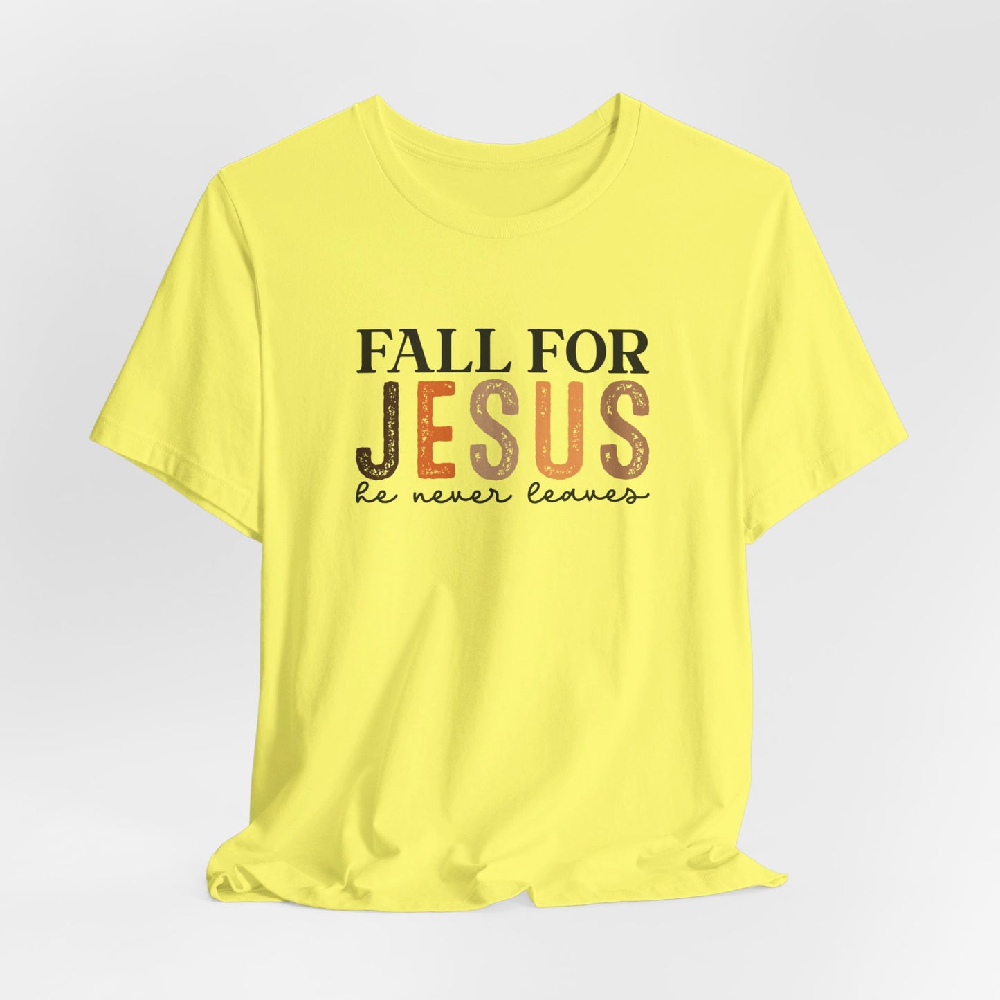 Fall for Jesus Short Sleeve Tee