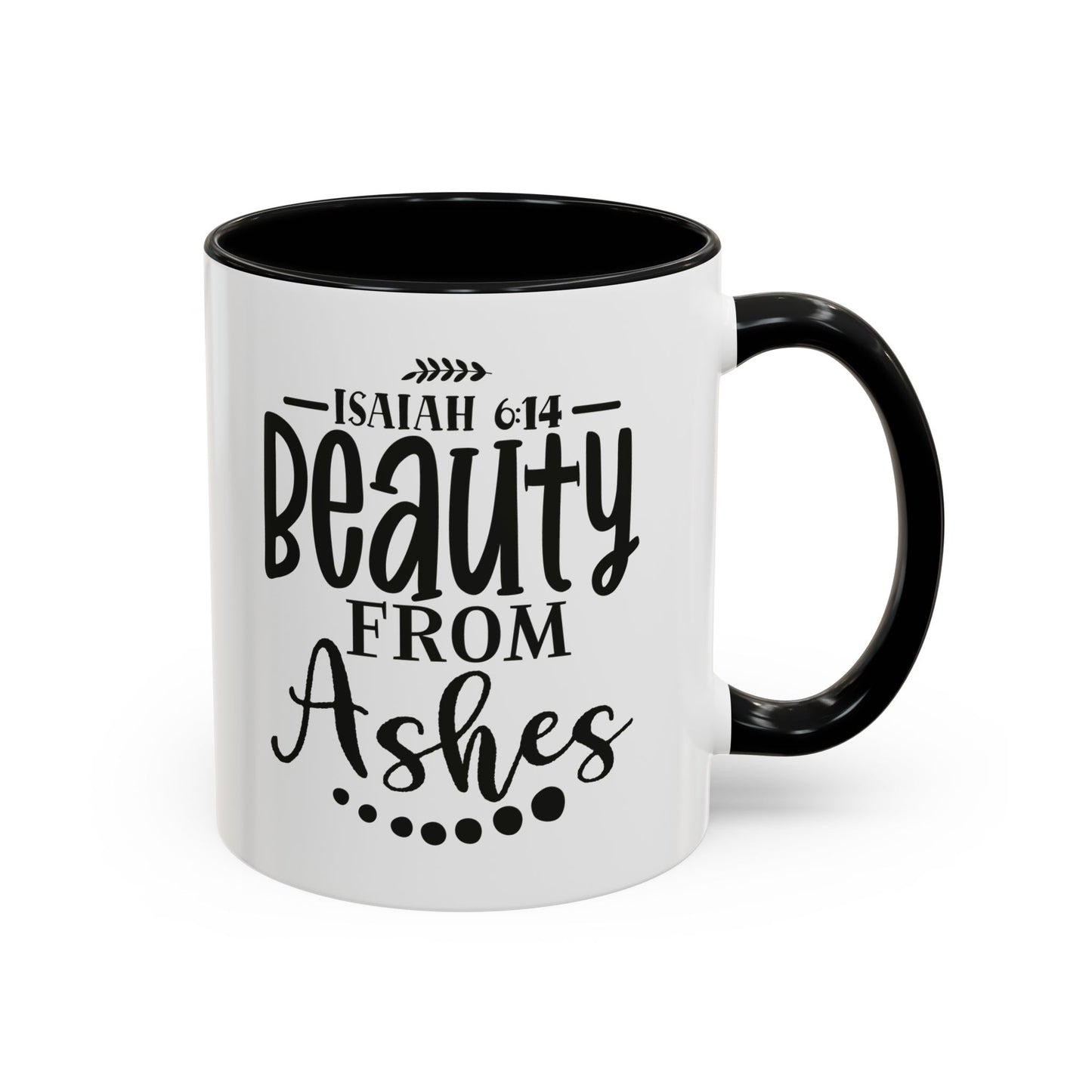 Beauty from Ashes Accent Coffee Mug