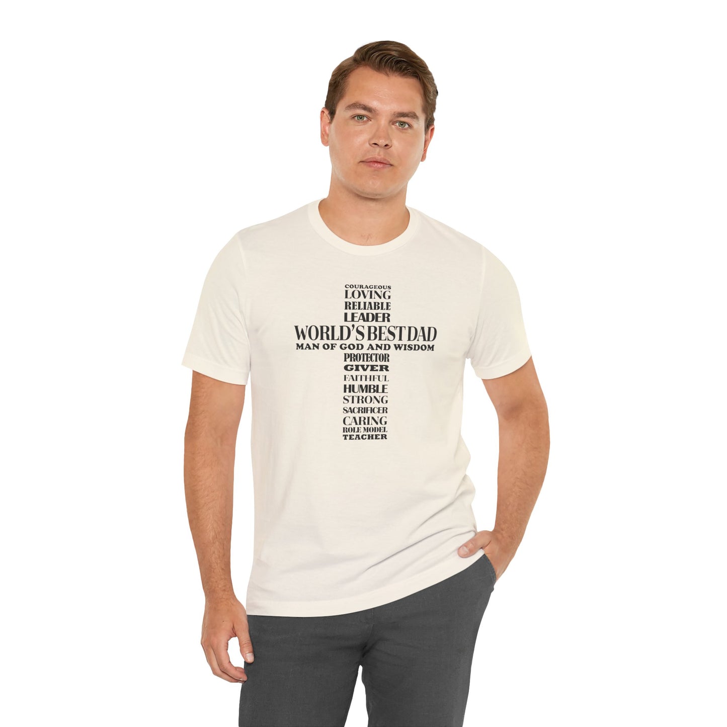 Worlds Best Dad Short Sleeve Tee