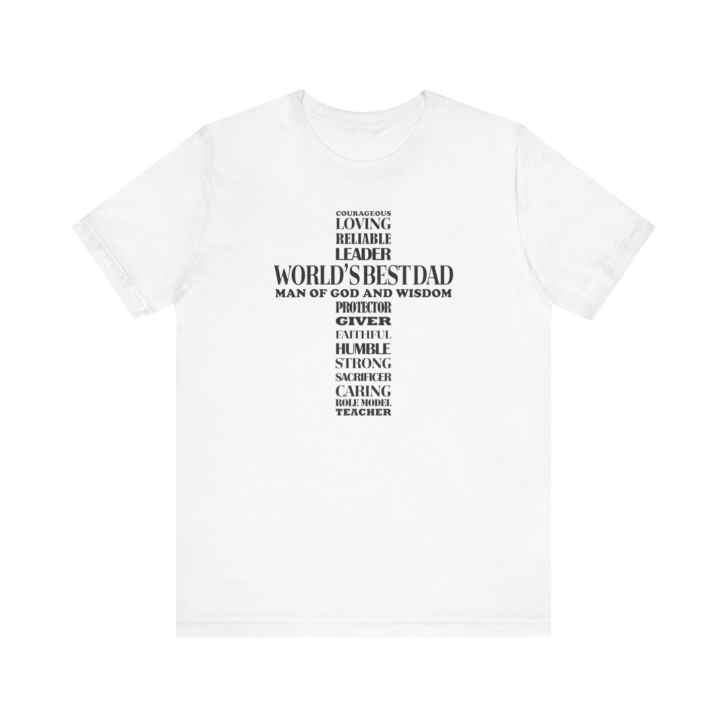 Worlds Best Dad Short Sleeve Tee