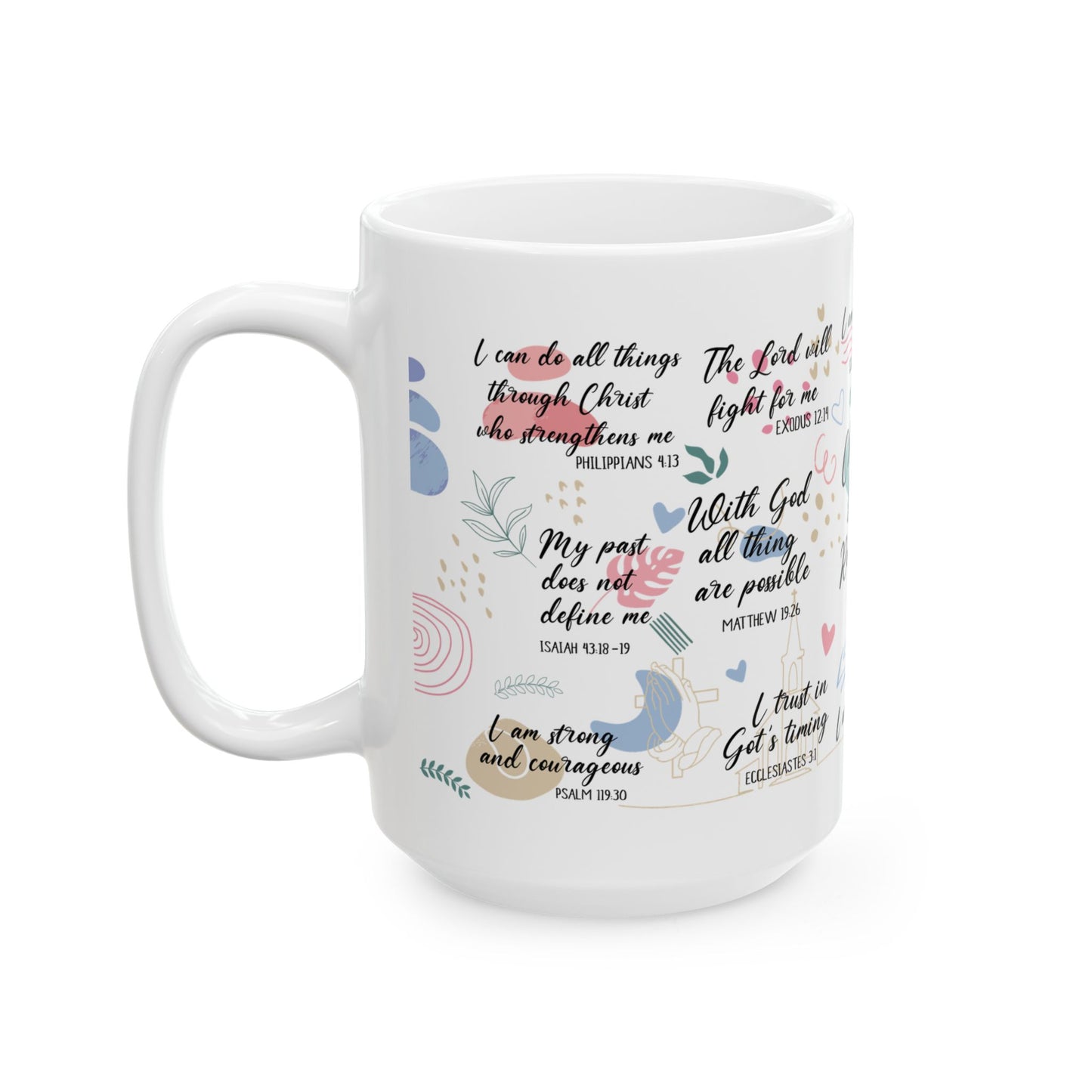 Christian Motivational Mug | Daily Reminders | Inspirational Gifts for Women | Faith-Based Coffee Cup, Encouragement Mug, Unique [...]