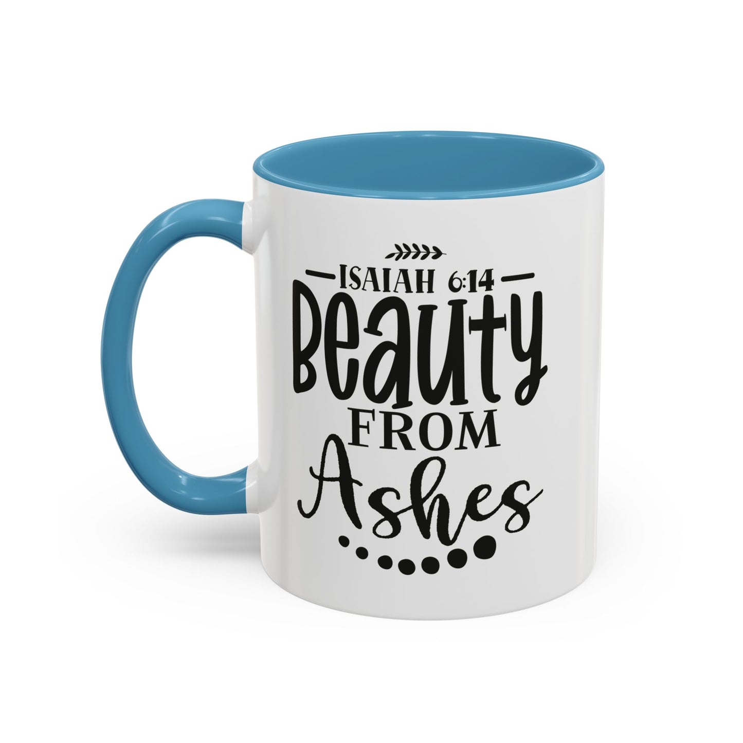 Beauty from Ashes Accent Coffee Mug