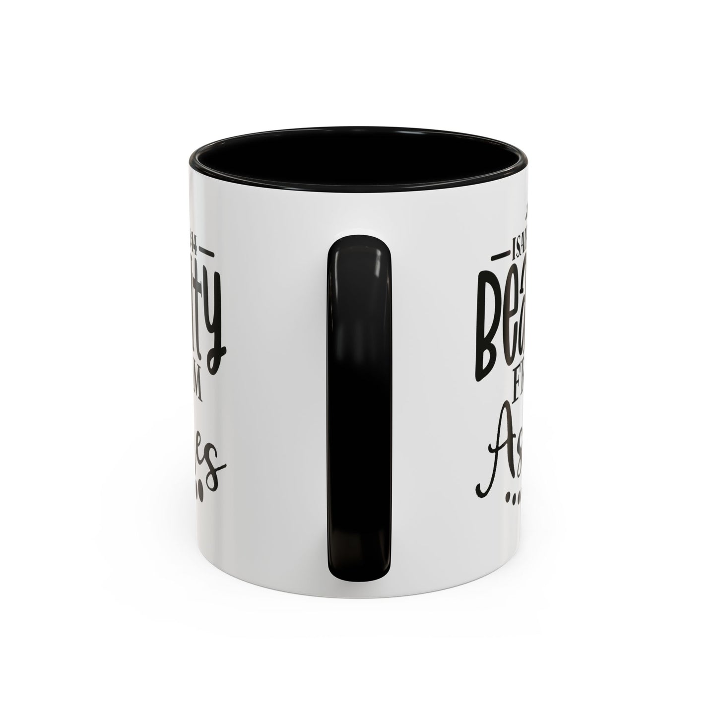 Beauty from Ashes Accent Coffee Mug