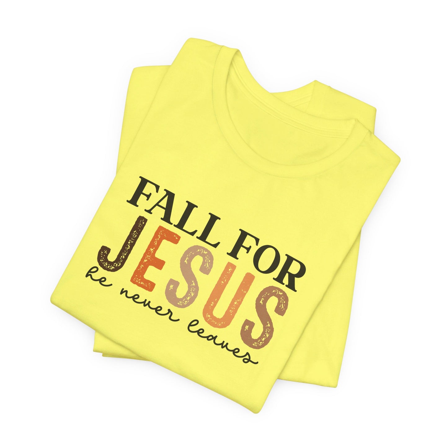 Fall for Jesus Short Sleeve Tee