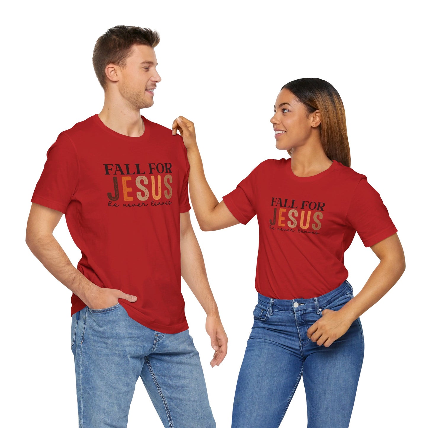 Fall for Jesus Short Sleeve Tee