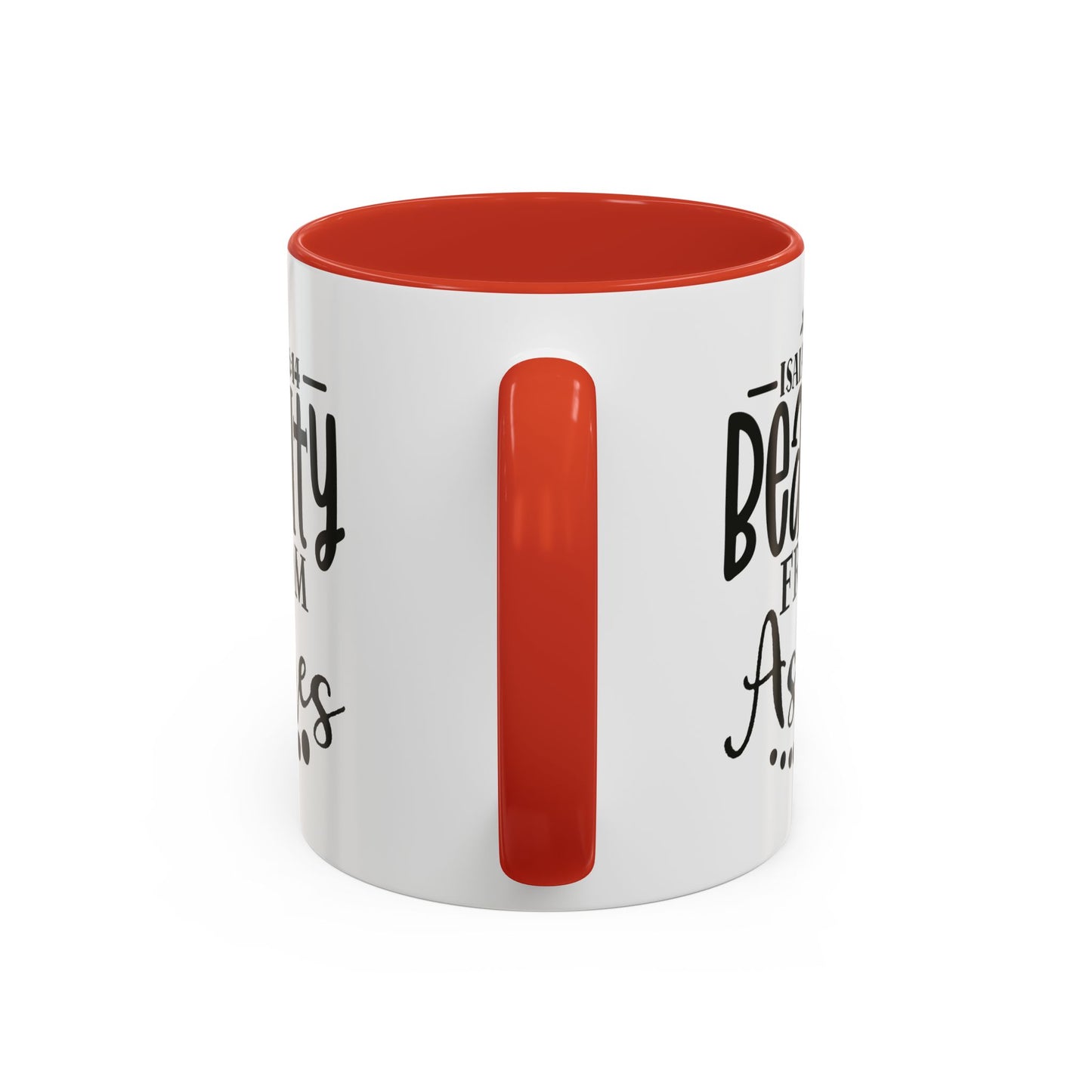 Beauty from Ashes Accent Coffee Mug