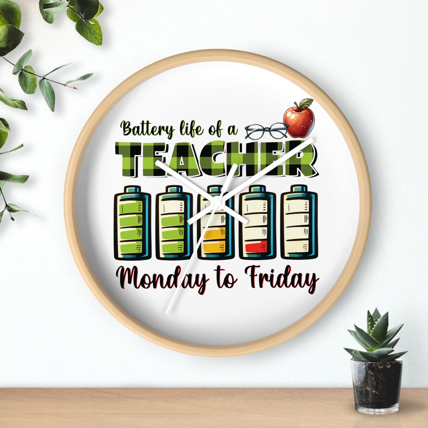 Teacher - Wall Clock