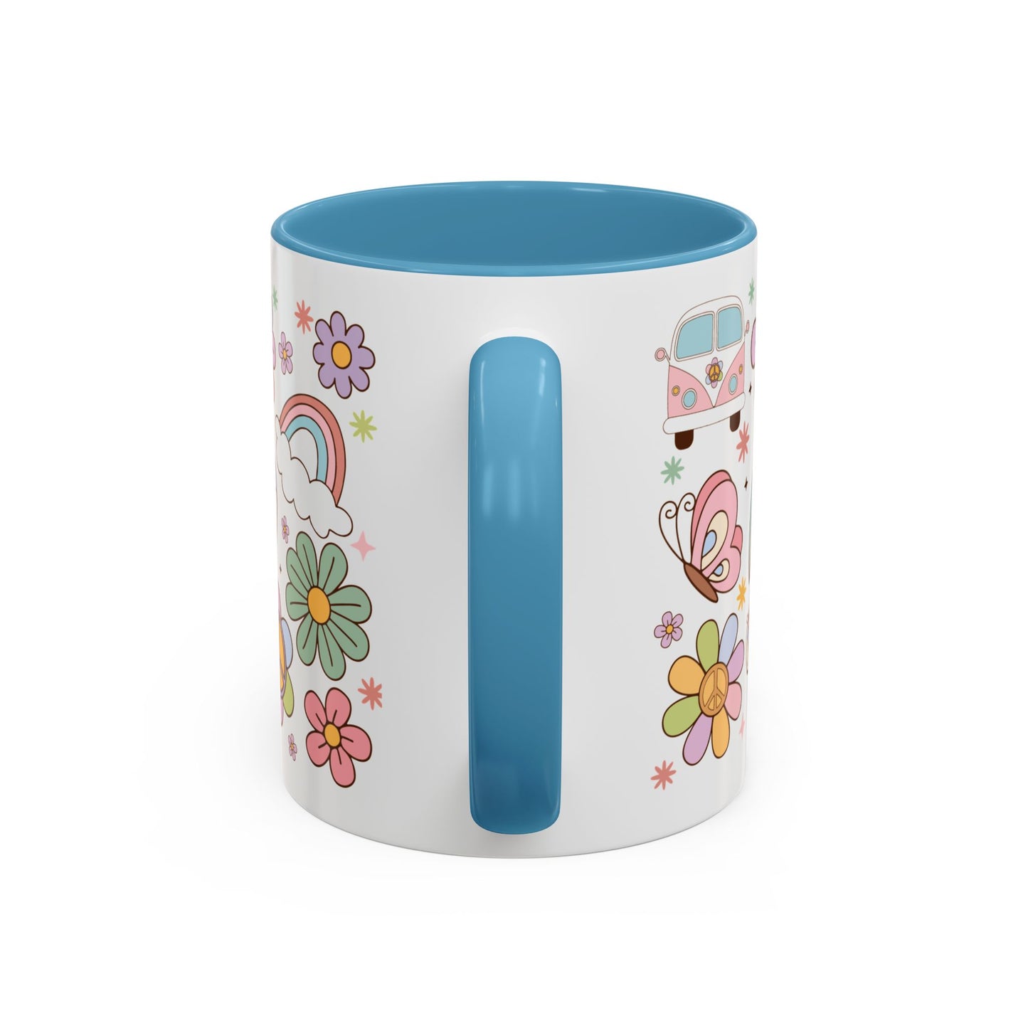 Jesus Fills My Cup Accent Coffee Mug