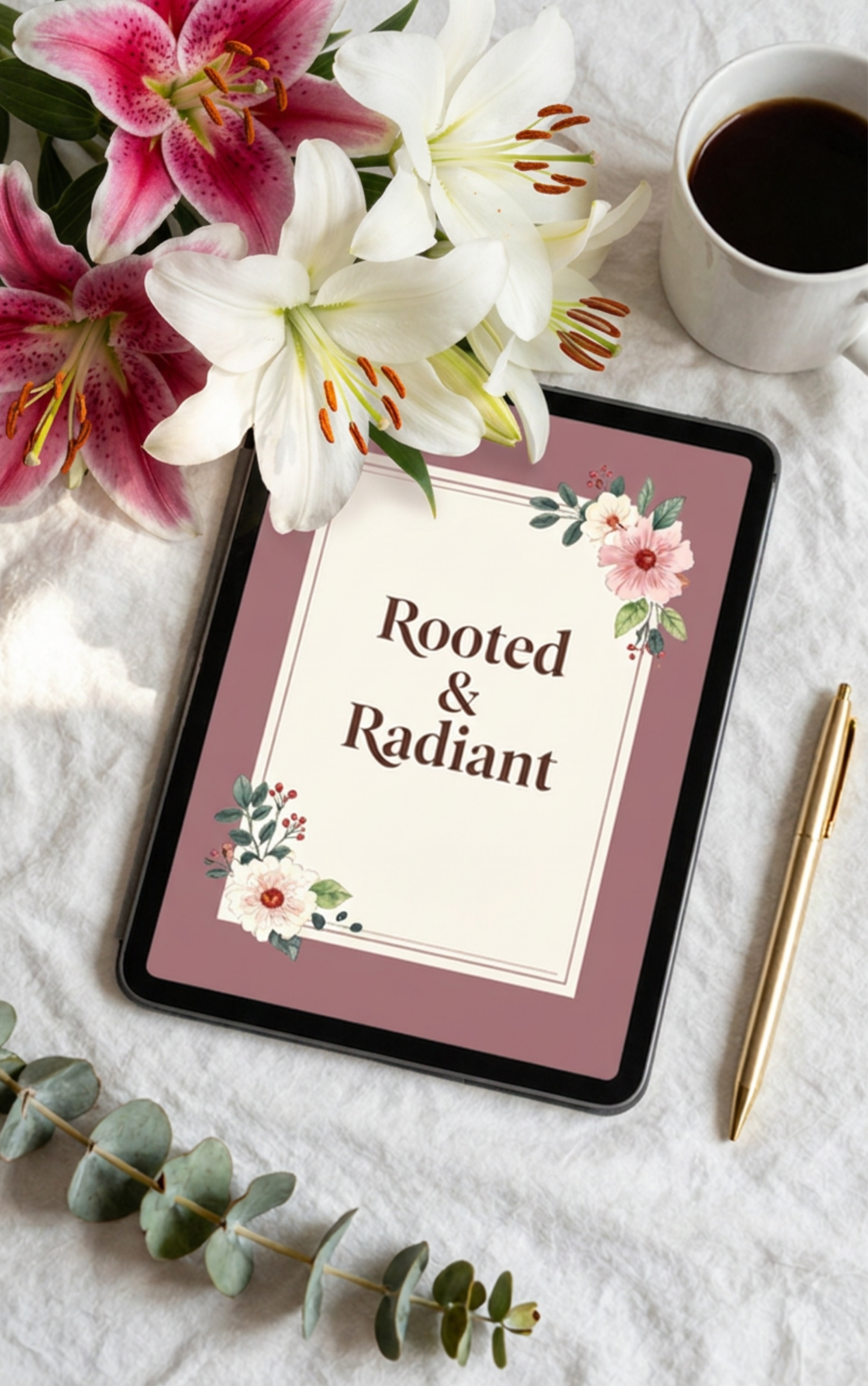 Rooted & Radiant: My 7-Day Prayer Journal | Digital Download | Kingdom Creations by Lily