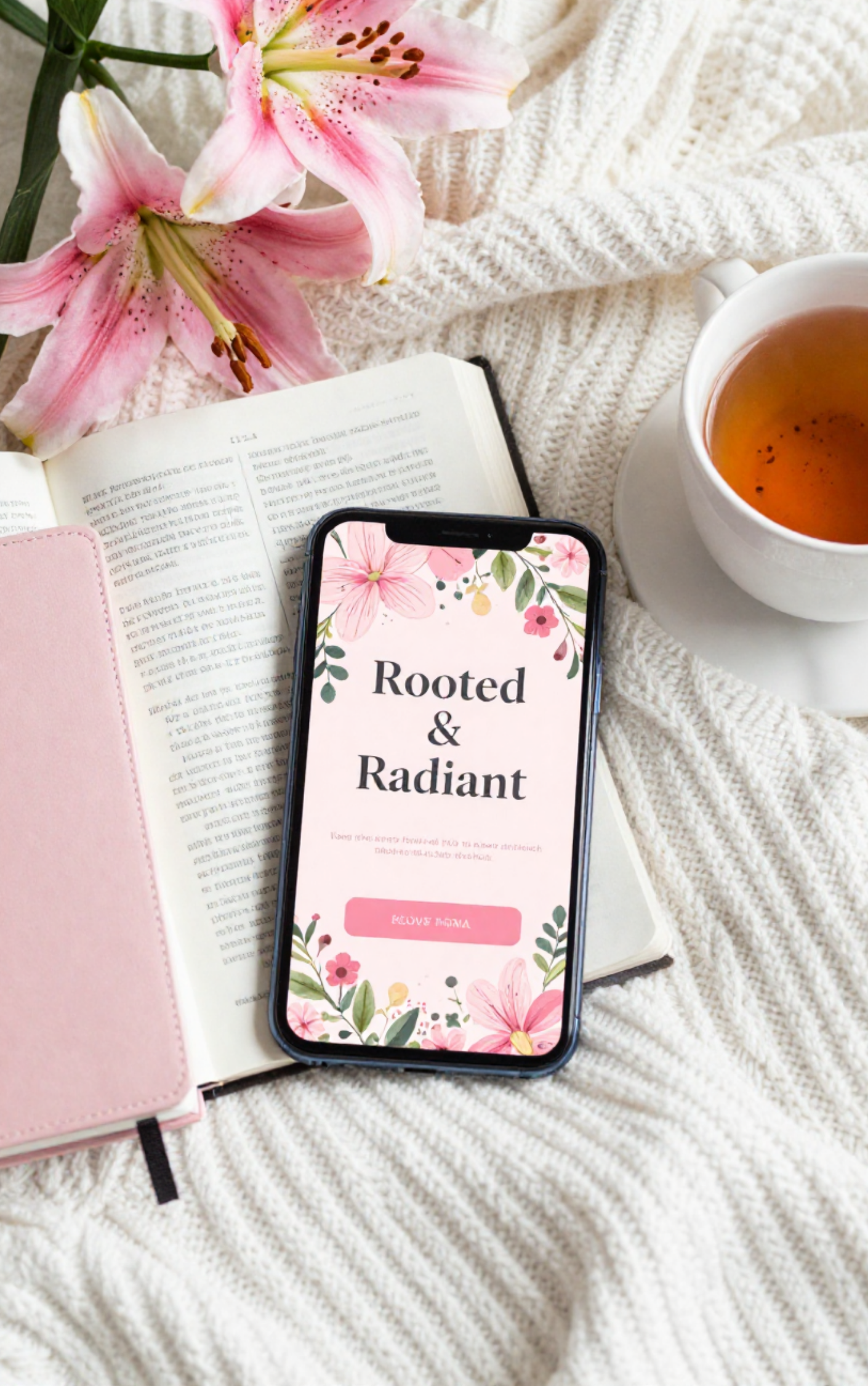 Rooted & Radiant: My 7-Day Prayer Journal | Digital Download | Kingdom Creations by Lily